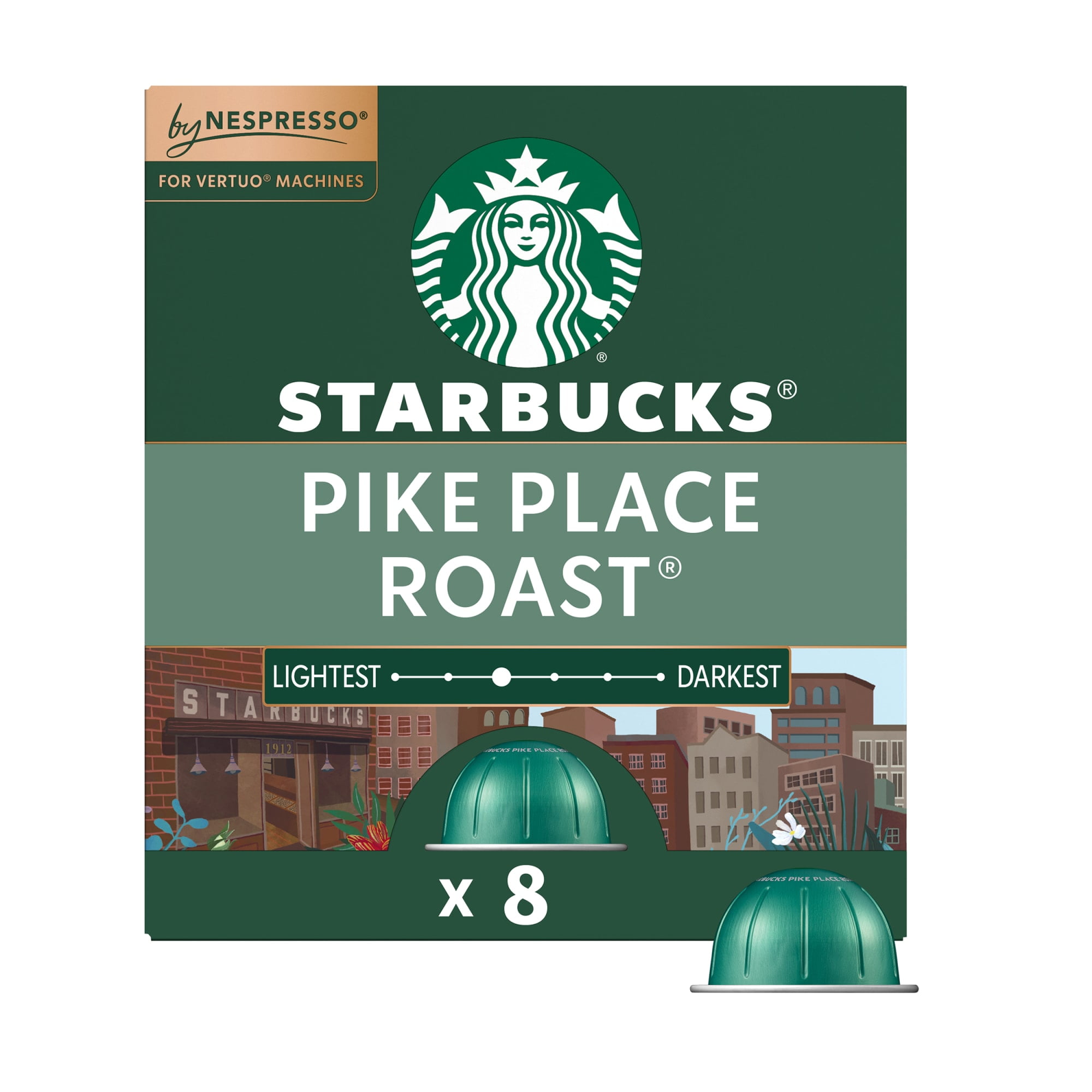 Starbucks by Nespresso Vertuo, Favorite Variety Pack Coffee & Espresso, 44-count Coffee and Espresso Pods