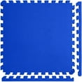 thumbnail image 3 of Meister X-THICK 1.5" Interlocking EVA Foam Mats - 2X Cushion for Wrestling, MMA Takedowns & Gymnastics - 2'x2' Tiles - Blue - 10 Tiles (40 Sqft), 3 of 4