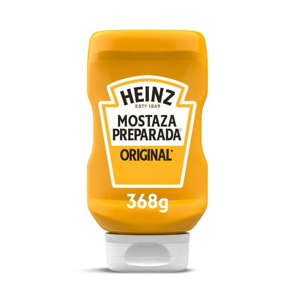 Mostaza Heinz yellow mustard original 368 g