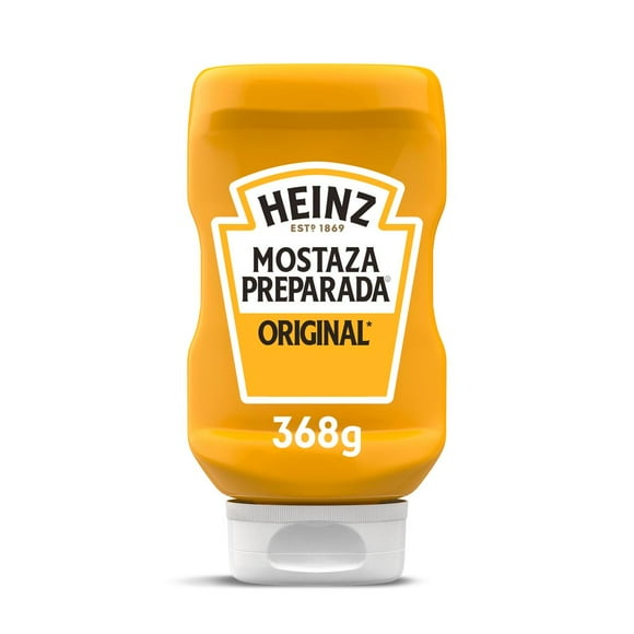 Mostaza Heinz yellow mustard original 368 g