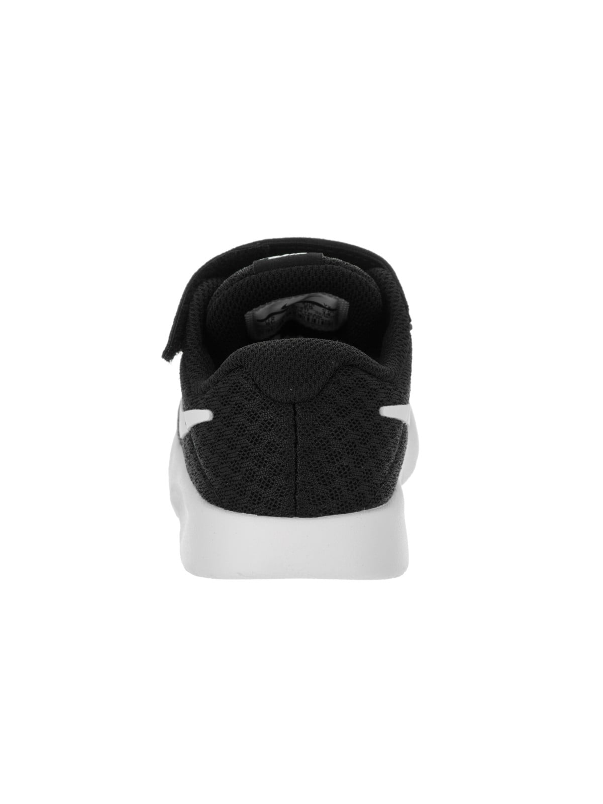 Nike 818383-011: Tanjun Infant/Toddler Black White Sneakers (10 M US Toddler, Black/White-white)