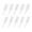 40mm 0.35g 10 pallet-White, variant on Soft Baits 4cm Swimbaits Fishing Lures Wobblers for Trout Fishing Artificial Baits Split Tail Lures Fishing Tackle