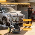 thumbnail image 6 of Syngar 4000PSI Pressure Washer with 27FT High-Pressure Hose & 5 Nozzle & Spray Gun, 2.6GPM, Gas Pressure Washer for Patio & Garage, 6 of 10