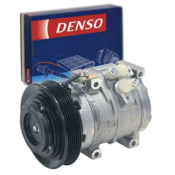 DENSO AC Compressor & Clutch compatible with Toyota Corolla 1.8L L4 2003-2008