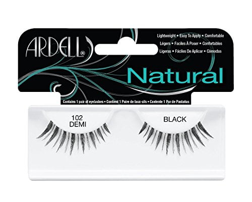 Ardell Fashion Lashes - 102 Demi Black (Quantity of 5)