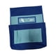 thumbnail image 1 of Bolsillos para sillas, bolsa para asiento, 15,75 pulgadas x 18,11 pulgadas x 2,36 pulgadas, respaldo de silla, organizador, respaldo para estudiantes Azul, 1 of 8