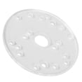 thumbnail image 3 of Tool Router Universal Base Plate Acrylic with Centering Pin Screws for Trim Routers Woodworking Auxiliary Tool, 3 of 7