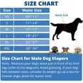 thumbnail image 4 of Paw Legend Washable Dog Belly Wrap Diapers for Male Dog (3 Pack),Black,S, 4 of 6