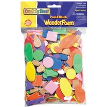 Creativity Street Peel & Stick WonderFoam Multi-Color Geometric Shapes, 720/Pkg.