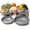 Dark Gray, variant on Moss & Stone 6 Piece Black Nonstick Cookware Set, Pots And Pans Set Non stick With Glass Lid, Induction Cookware, Stay Cool Handle, PTFE/PFOA, Kitchen Cookware 6-Piece with Frying Pans Set & Saucepan