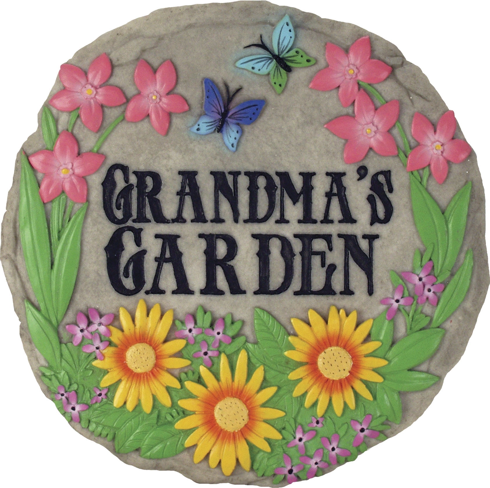 Home & Garden Grandma's Garden Stepping Stone Flowers Mother's Day