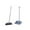 Gray-GY Home Decor, variant on karymi Long Handle Broom and Dustpan Set with Squeegee 28 Inch Stainless Steel Handle for Home Office School Hotel Kitchen Floor Cleaning Room Decor