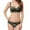 Dark Green, variant on Women's Transparent Bra Large Chest Show Small Lace Sexy Underwear Bra Set Medium Briefs Men