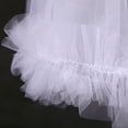 thumbnail image 4 of DuoJiaJ Tutu Skirts for Women Layered Tutu Skirt Underskirt,White One Size, 4 of 4