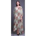 thumbnail image 2 of Bimba Floral Beach Kaftan Bikini Cover up WomenÃ¢â‚¬â„¢s Maxi Dress Long Caftan-S-L, 2 of 5
