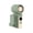 Green, variant on Little Fan With Half Circle Air stream And Display Screen Ideal For Travel Or Work
