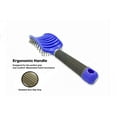 thumbnail image 4 of Zabolight Blue Professional Curved Vented Styling Hair Brush for Fast Drying Hair Detangling, 4 of 7