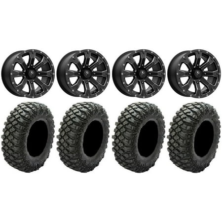 MSA Bounty 14 Wheels Black 30 Crawler XR Tires Polaris RZR XP 1000 / PRO XP / Ranger XP 900/1000 MSA Bounty 14 Wheels Black 30 Crawler XR Tires Polaris RZR XP 1000 / PRO XP / Ranger XP 900/1000