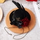 thumbnail image 3 of Mini broches para sombrero de fiesta de té, mini broche para el cabello con flor, broches para el cabello con flores para mujer, accesorios florales para el cabello para fiesta de té., 3 of 8