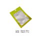 thumbnail image 5 of Monstrate 100 piezas de bolsas de cuidado posterior diseño de ventana transparente carcasa de teléfono móvil Teléfono y Comunicación verde 10x13cm, 5 of 6