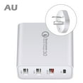 thumbnail image 1 of Inteprter Cabezal de carga tipo c práctico y compacto para una carga rápida Nuevo cabezal de cargador USB C eficiente Teléfono y Comunicación Blanco Enchufes australianos, 1 of 6