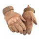 thumbnail image 1 of Guantes tácticos Yashi con pantalla táctil y dedos completos M marrón, 1 of 5