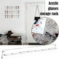 thumbnail image 2 of Daily Mix Store FROVOL Wall Mounted Acrylic Sunglasses Organizer Storage Eyeglasses Display Rack Je Eyewear Hanging Eyeglasses Q2V8 Shelf, 2 of 9