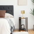 thumbnail image 4 of Costway 2 Tier Sofa Side End Table w/Storage Shelf for Small Spaces Living Room Bedroom, 4 of 9