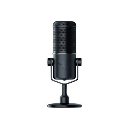 Razer Seiren Elite: Single Dynamic Capsule - Built-In High-Pass Filter - Digital/Analog Limiter - Professional Grade Streaming Microphone