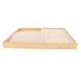 thumbnail image 2 of Jewelry Organize Drawer Insert, Dual Use Scratch Proof Jewelry Display Tray Space Saving Stackable  For Rings For Brooches Green,Black,Gray,Beige, 2 of 8