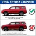 thumbnail image 2 of COMNOVA AUTOPART C-73 Running Boards for 2014-2023 Sr5 & 2015-2023 TRD Pro & 2017-2023 TRD Off-Road, Pick Up Truck Aluminum Toyota 4Runner Nerf Bars Side Steps., 2 of 7