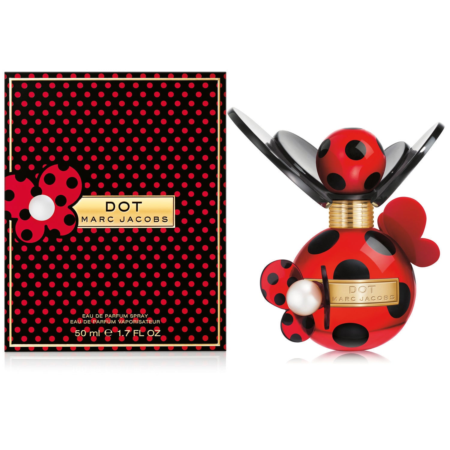 Marc Jacobs Dot Eau De Parfum Spray, 1.7 Oz - Walmart.com