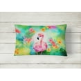 thumbnail image 2 of Hippie Animal Flamingo Throw Pillow 12 in x 16 in, 2 of 4
