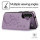 thumbnail image 4 of PU Leather Flower Case For Samsung Galaxy A54 A14 A73 A53 A33 A13 A72 A52 A32 A71 A51 A21S A70 A50 A30 S A20 A20E A10E 4G 5G Card Slot Magnetic Phone Cover, 4 of 5