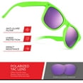 thumbnail image 5 of Polarized Sunglasses for Men Women Classic Vintage 80s Shades UV Protection Sun Glasses, 5 of 6