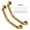 Gold-16 Inch - 2 Pack, variant on 16 Inch Angled Grab Bar 2 Pack Anti Slip Brushed Shower Stainless Steel Knurled Bathroom Balance Safety Hand Rail Support Handicap Injury Seniorist Bath Handle