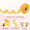 thumbnail image 2 of Uxcell 1-Pack Extra Wide Single Fold Bias Tape, 1 Inch x 55 Yards Satin Bias Tape for Sewing/Quilting/Hemming [Amarillo], 2 of 6