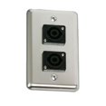 thumbnail image 2 of Elite Core OSP D-2-SPEAKON Duplex Wall Plate with 2-Speakons, 2 of 3