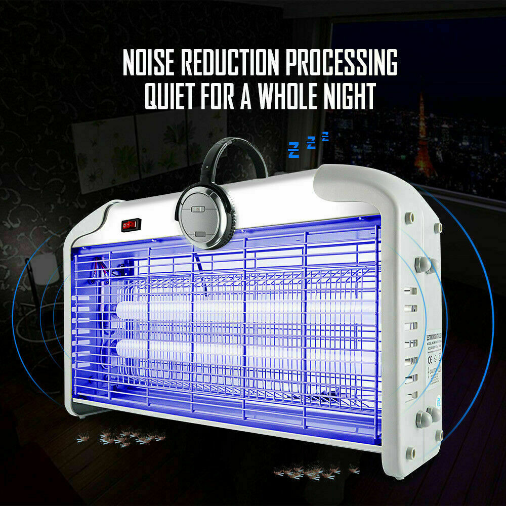 30W Indoor Mosquito Killer UV Lamp Electronic Bug Zapper Insect Trap