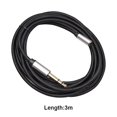 thumbnail image 2 of Cable de audio de 6,35 mm a de 3,5 mm para amplificadores Guitarra Teclado Piano, 2 of 8