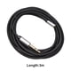 thumbnail image 2 of Cable de audio de 6.35 mm a de 3.5 mm para auriculares de guitarra y piano (3 m), 2 of 7