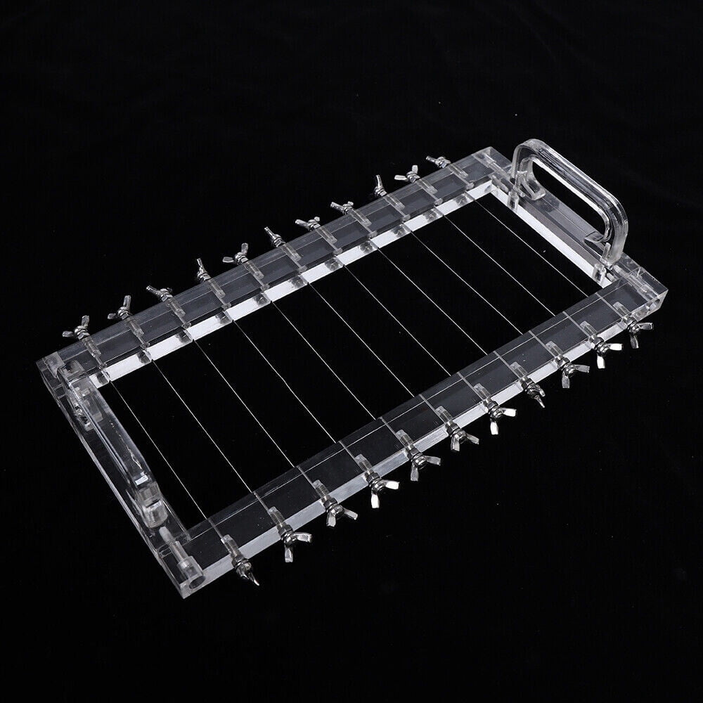 Acrylic Soap Cutter, 100mm/3.94in Cutting Thickness, Stainless Steel Wire Cutting Machine for Soap