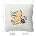 thumbnail image 4 of Lambs & Ivy Storytime Pooh Soft Faux Shearling Nursery Throw Pillow - Cream, 4 of 5