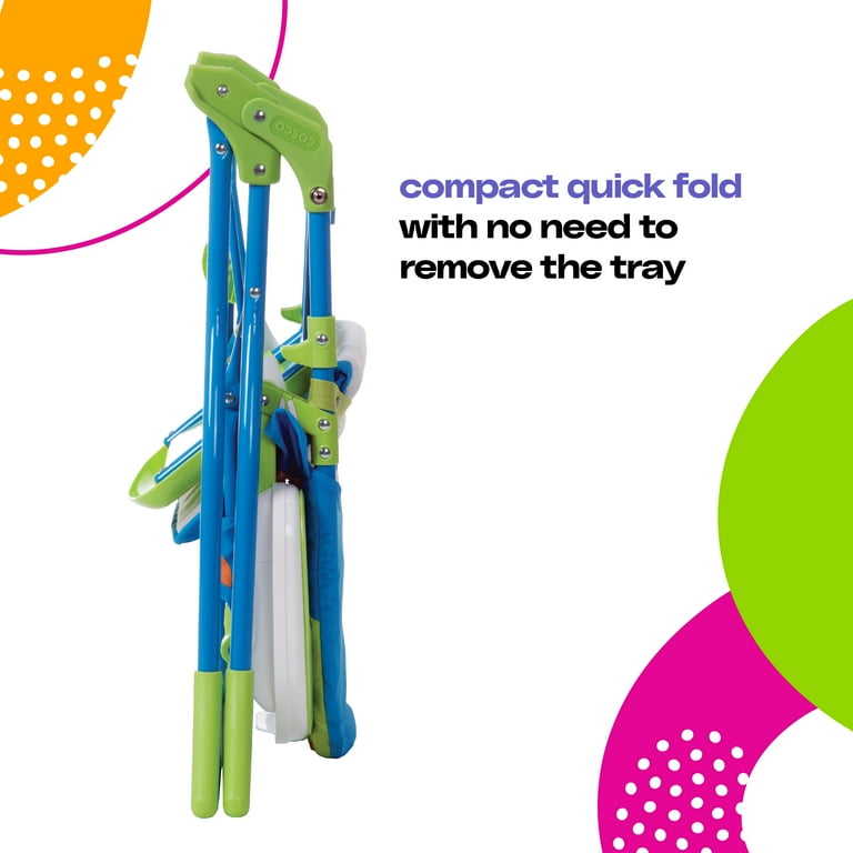 Cosco Kids Monster Syd Foldable High Chair, 3-Position Cosco Kids Monster Syd Foldable High Chair, 3-Position