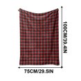 thumbnail image 3 of JWshufel Cozy Blanket Fleece Throw Blanket for Sofa and Bed with Flannel Material Suit Christmas Holiday Gift for Women and Men In Cold Weather 29.5x39.4in Red, 3 of 8