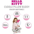 Hello Kitty Kids Bedding Plush Cuddle and Decorative Pillow Buddy