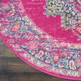 thumbnail image 6 of Nourison Passion Bohemian Fuchsia 4' x ROUND Area Rug, (4 Round), 6 of 8