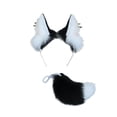 thumbnail image 1 of Vogacara disfraz de muñeca para niñas y niños, juguete de repuesto, decoración de felpa, decoración de muñecas, sesión de fotos, accesorios Muñecas y casas de muñecas Blanco negro Establecer Vogacara FN011505-09, 1 of 4
