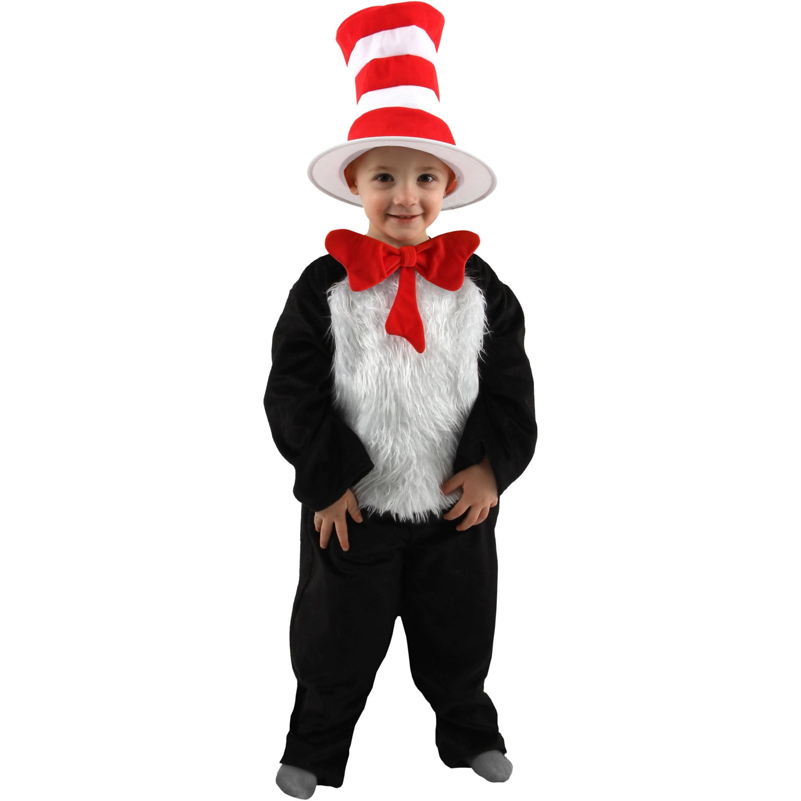 4-6 Dr by elope Seuss Cat in the Hat Kids Costume 