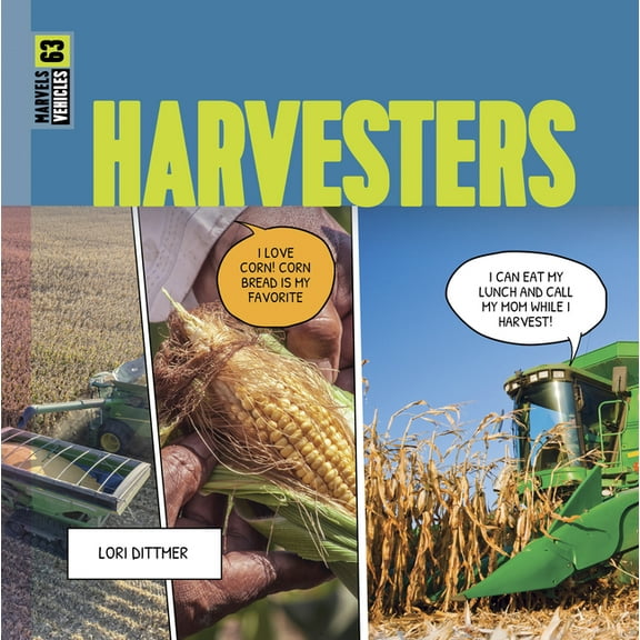 Marvels: Vehicles Harvesters, (Hardcover)